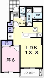 セレーノ　カーサIIの物件間取画像